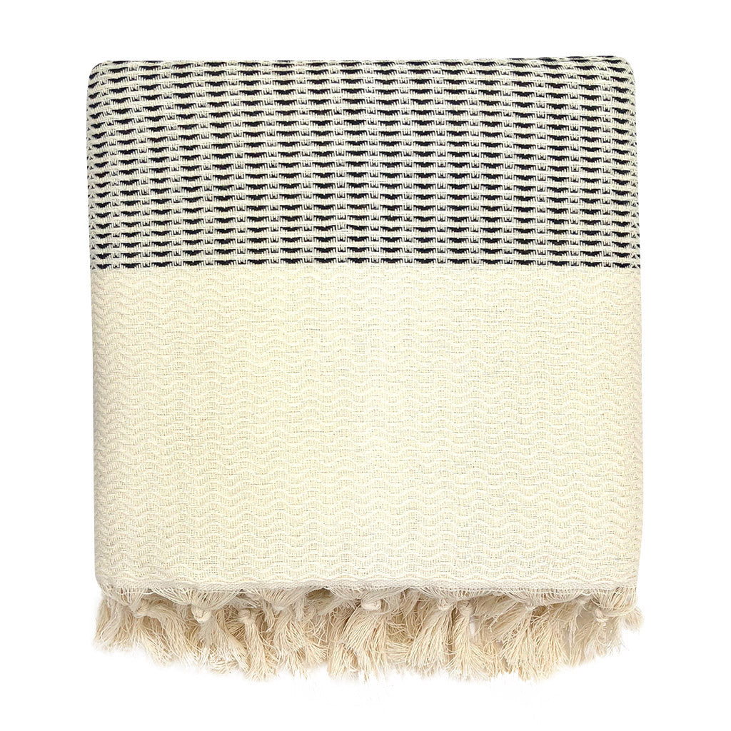 Plush Wavy Throw