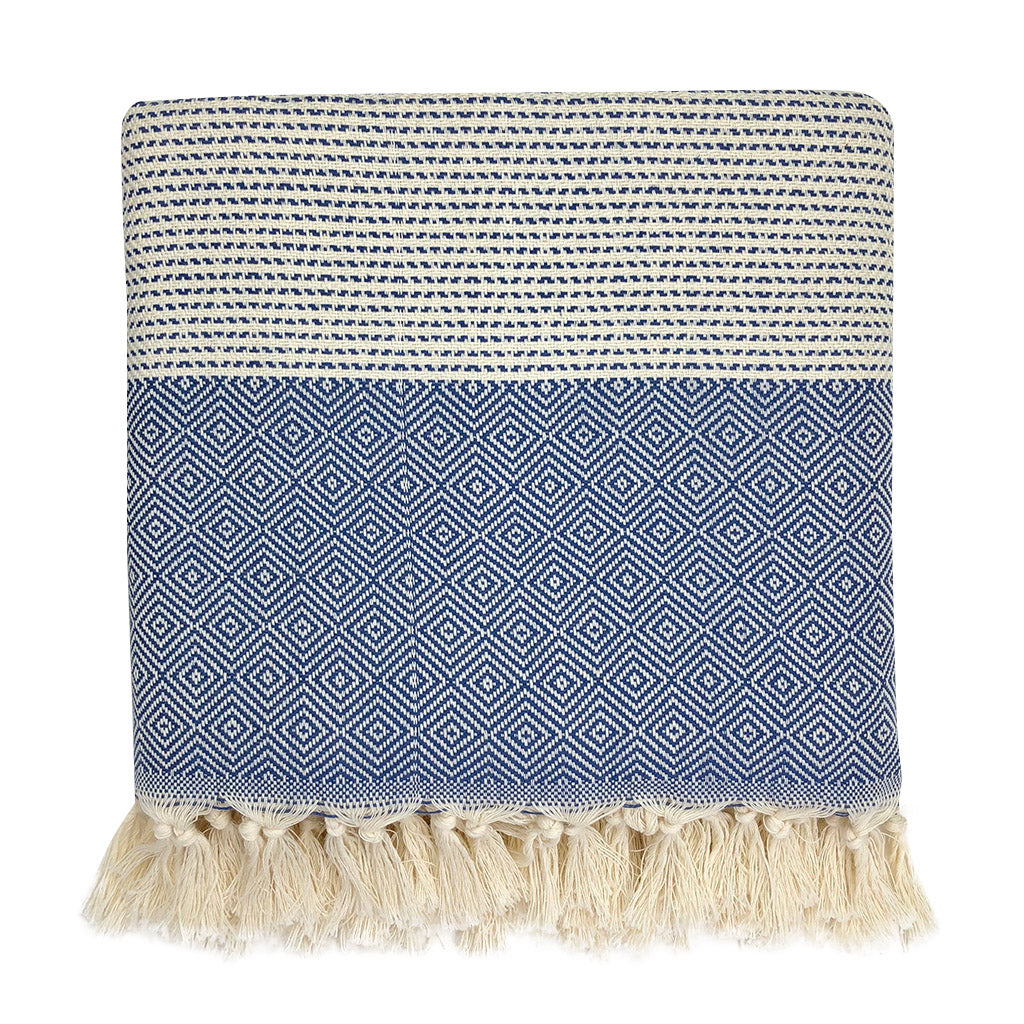 Diamond Stripe Throw