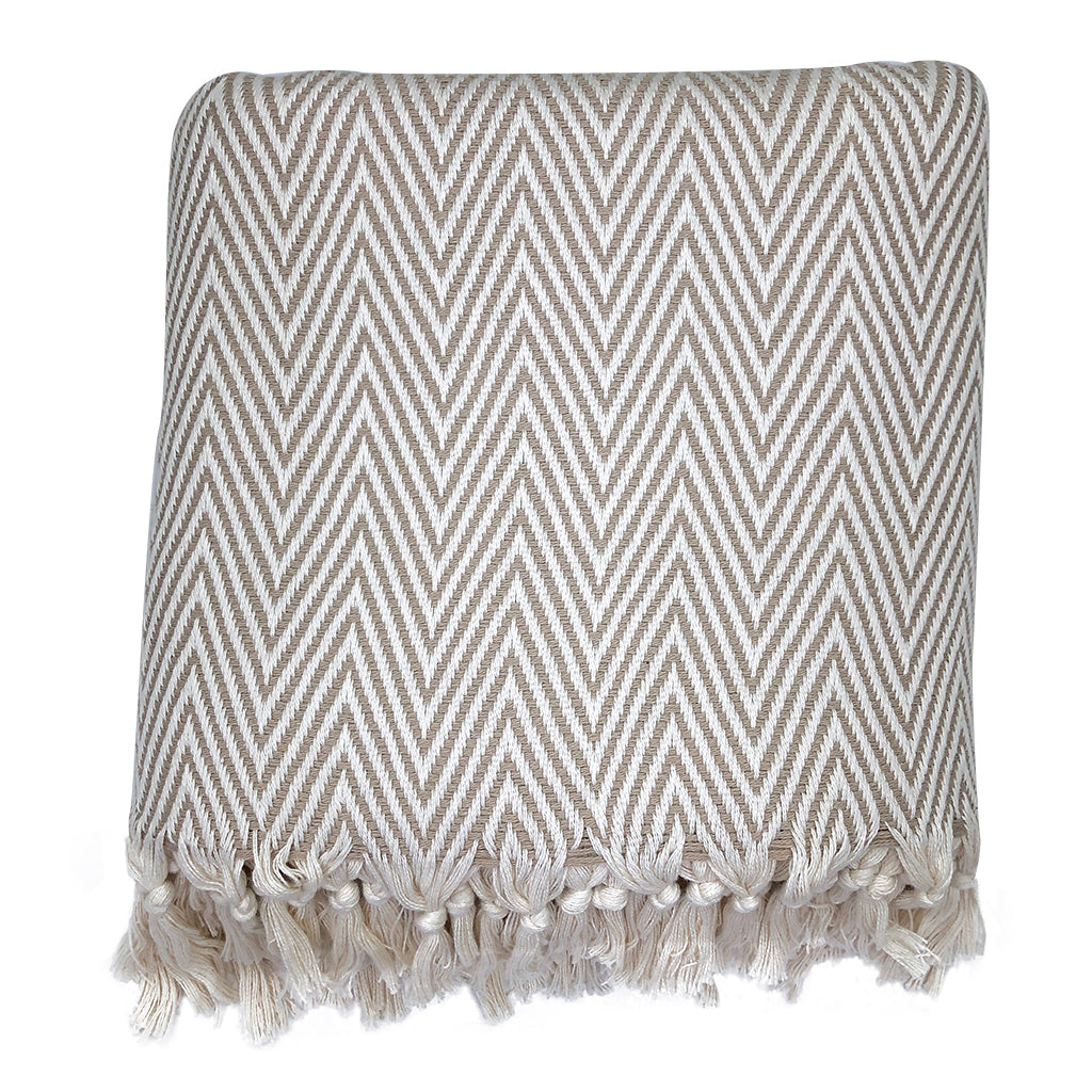 Chunky Chevron Throw
