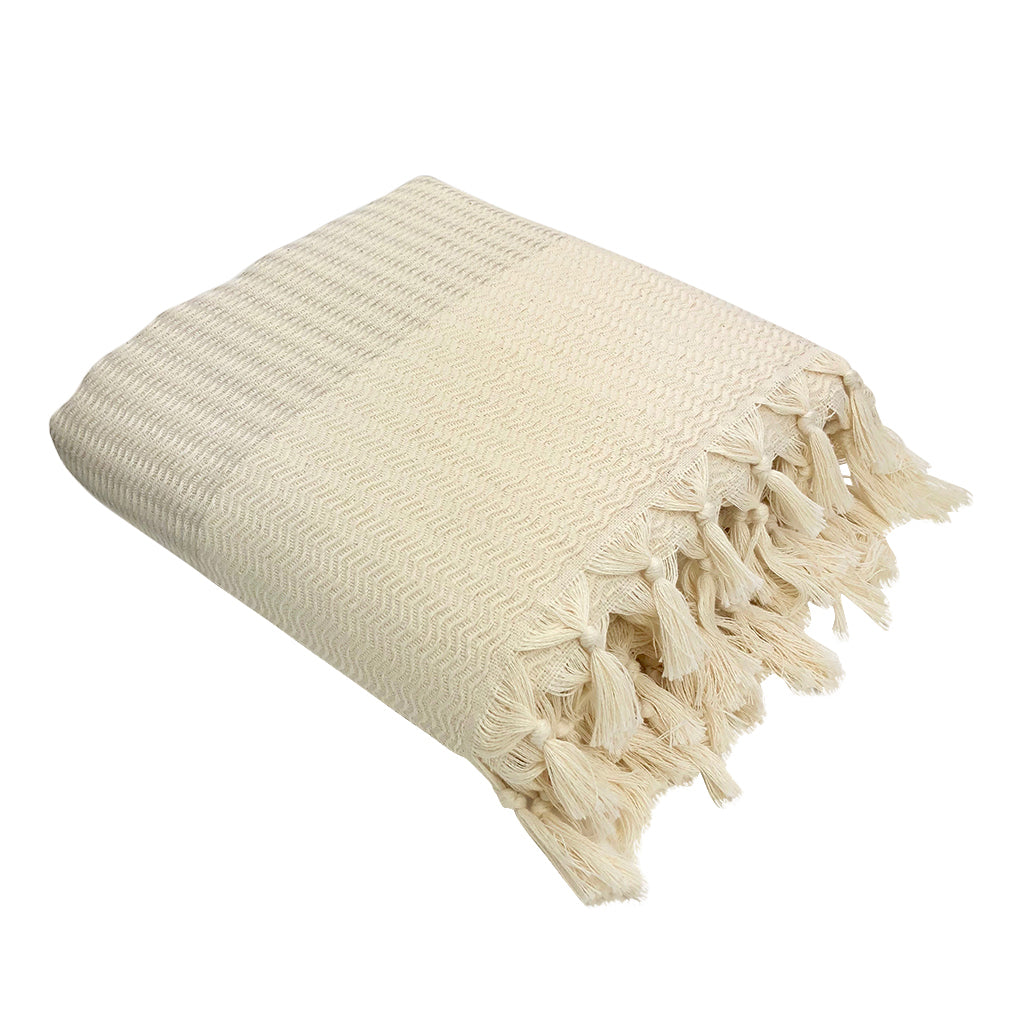 Plush Wavy Throw