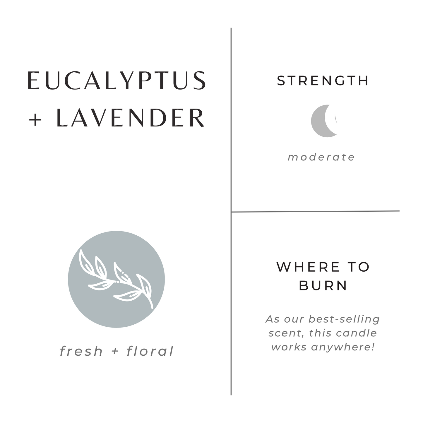 Eucalyptus + Lavender Candle