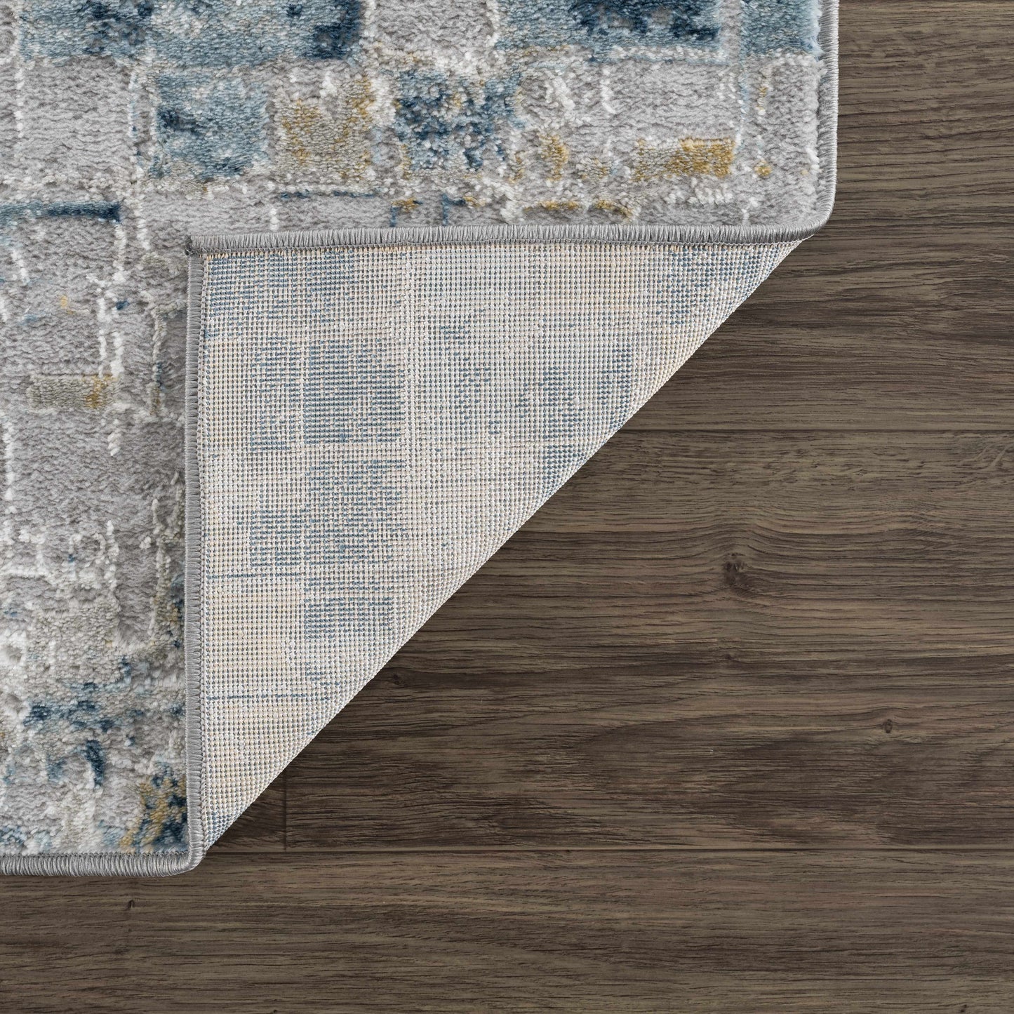 Liveri Abstract Blue Area Rug