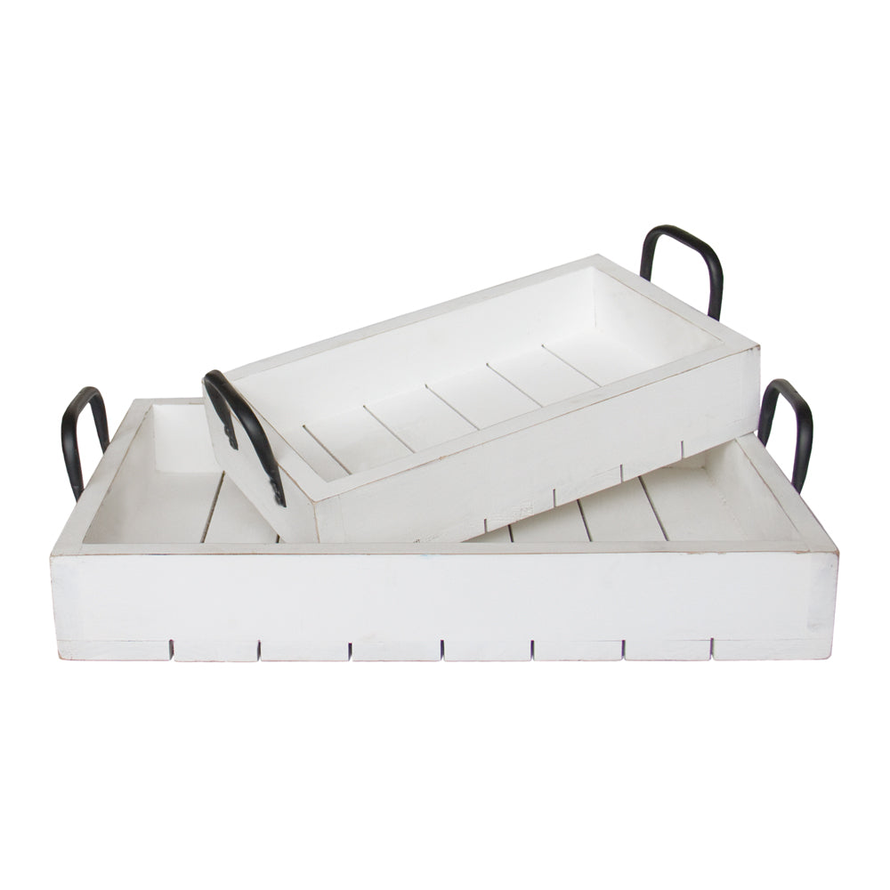 Rustic Tray Set