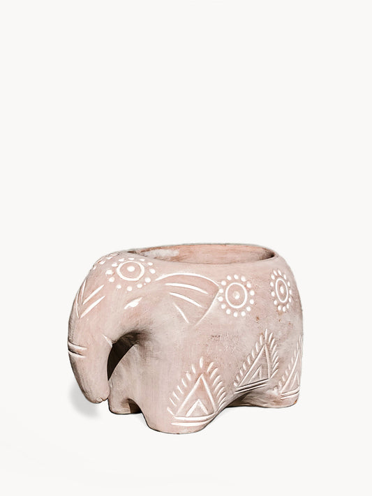Elephant Terracotta Pot
