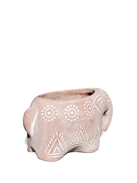 Elephant Terracotta Pot