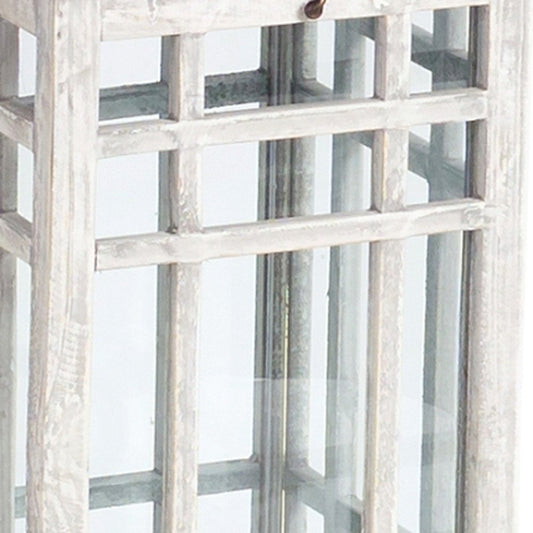 Floor Lantern Candle Holders (set of 2)