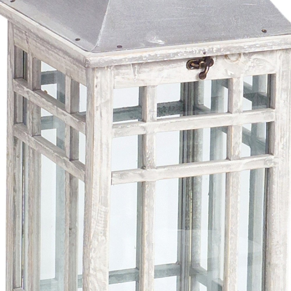 Floor Lantern Candle Holders (set of 2)