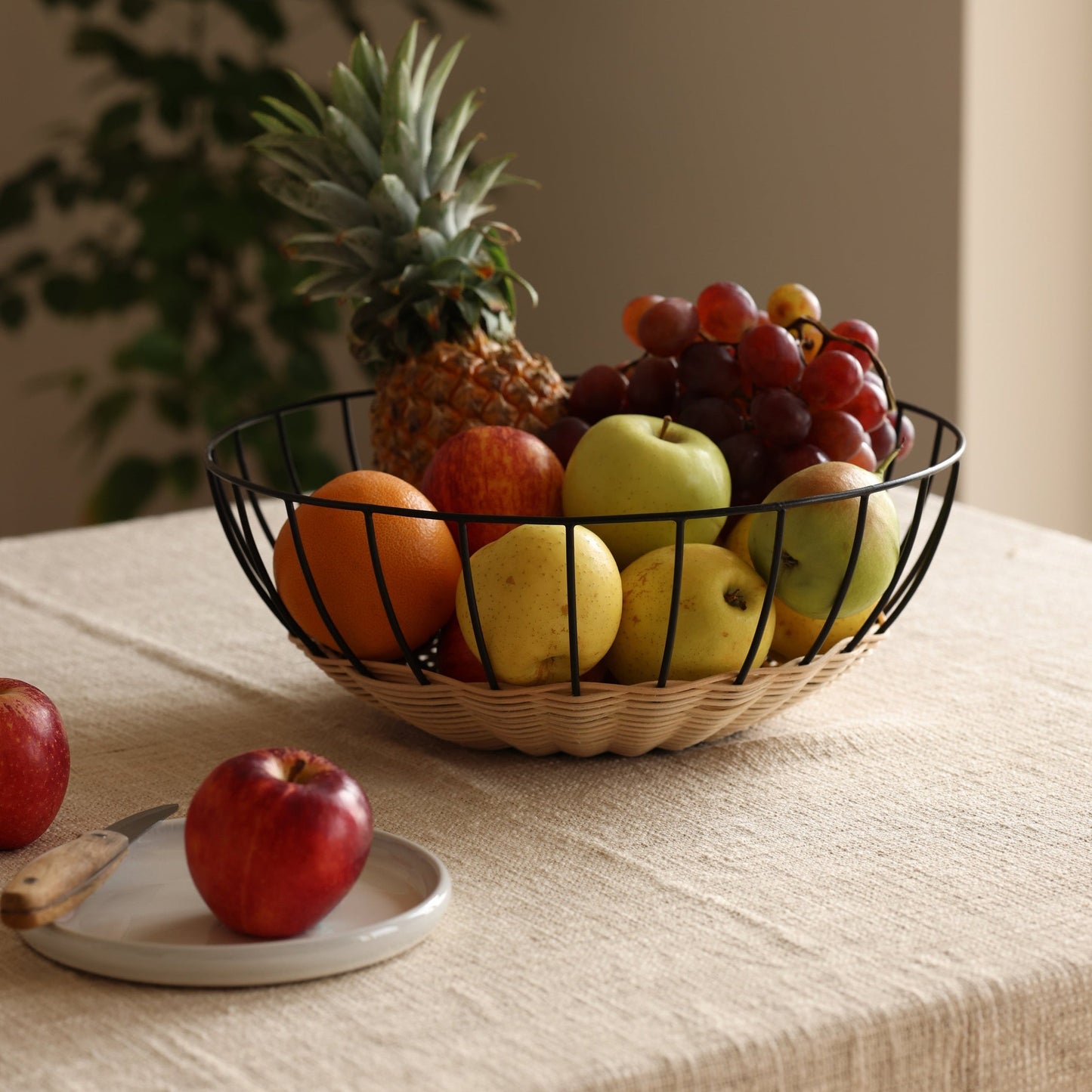 Cabo Rattan Basket