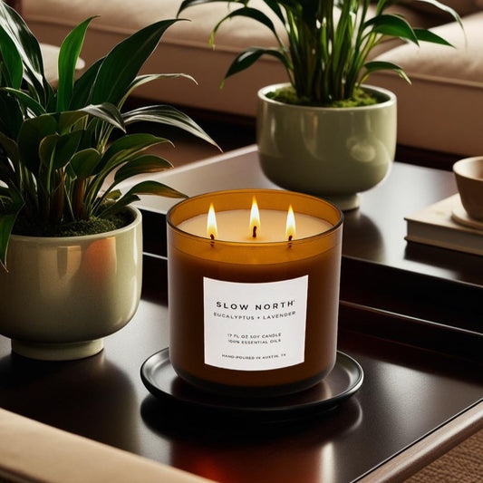 Eucalyptus + Lavender - 3-Wick Candle