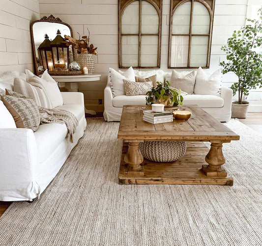 Gowan Beige Area Rug