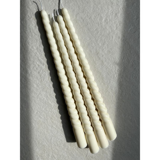 Spiral Taper Candles (set of 2)