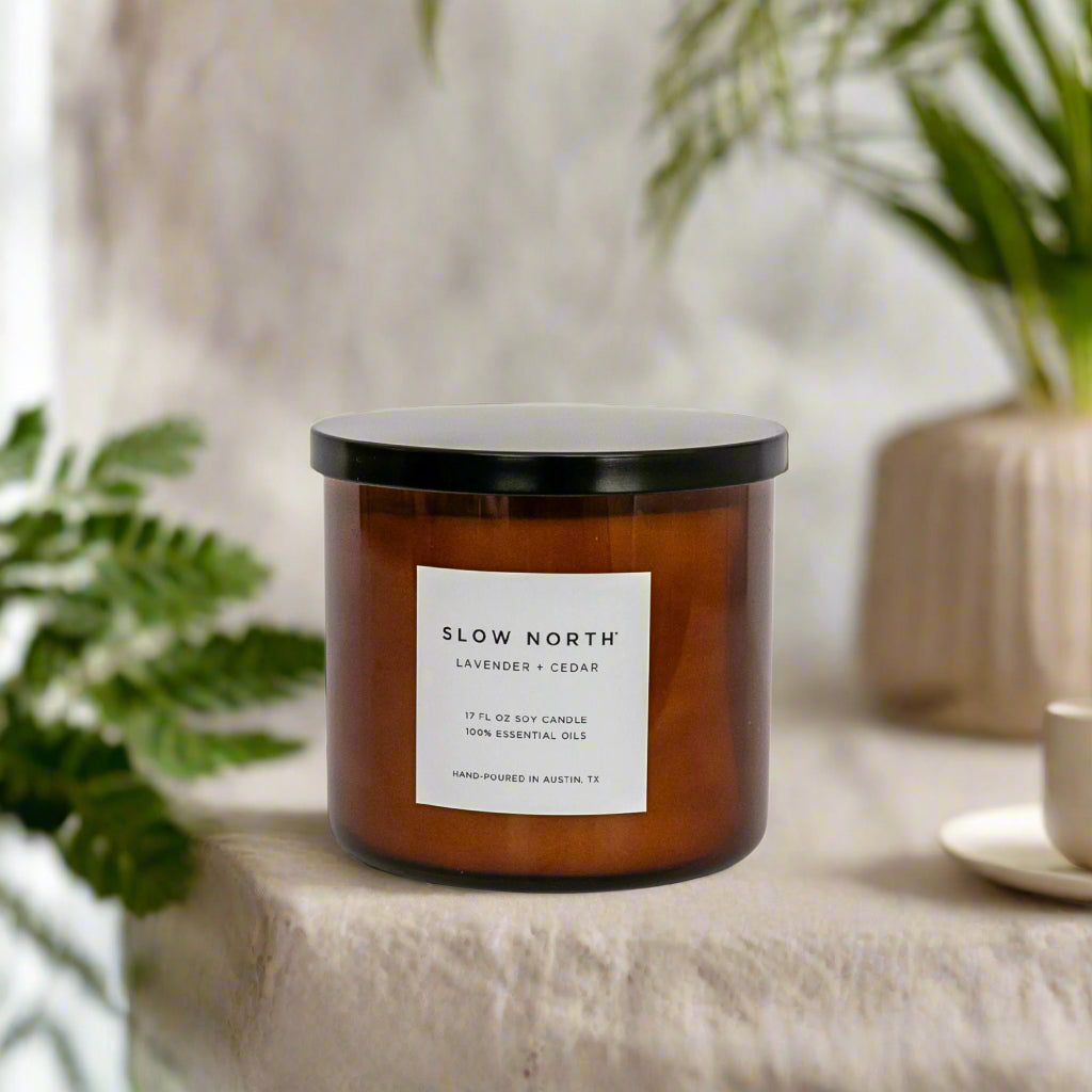 Lavender + Cedar 3-Wick Candle