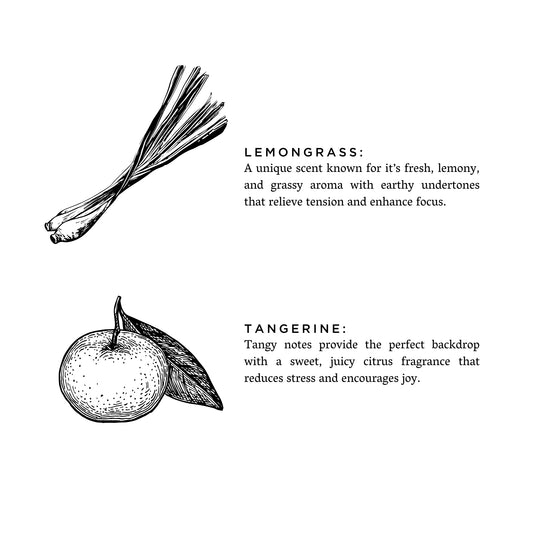 Lemongrass + Tangerine Diffuser