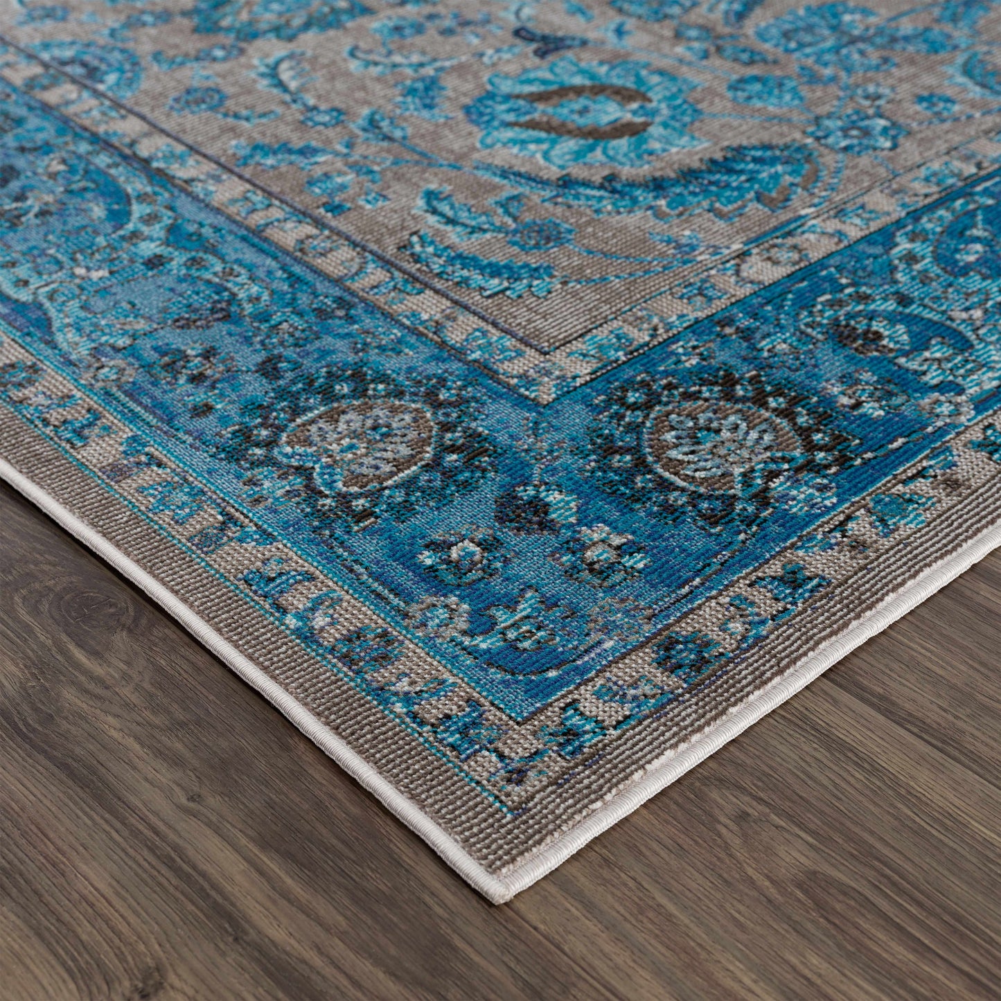 Mardina Turquoise Area Rug