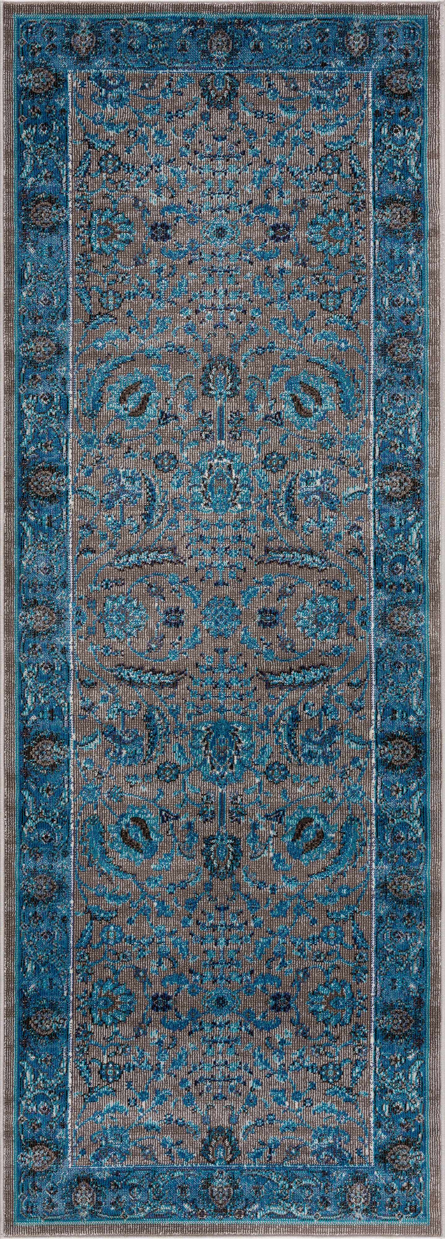 Mardina Turquoise Area Rug