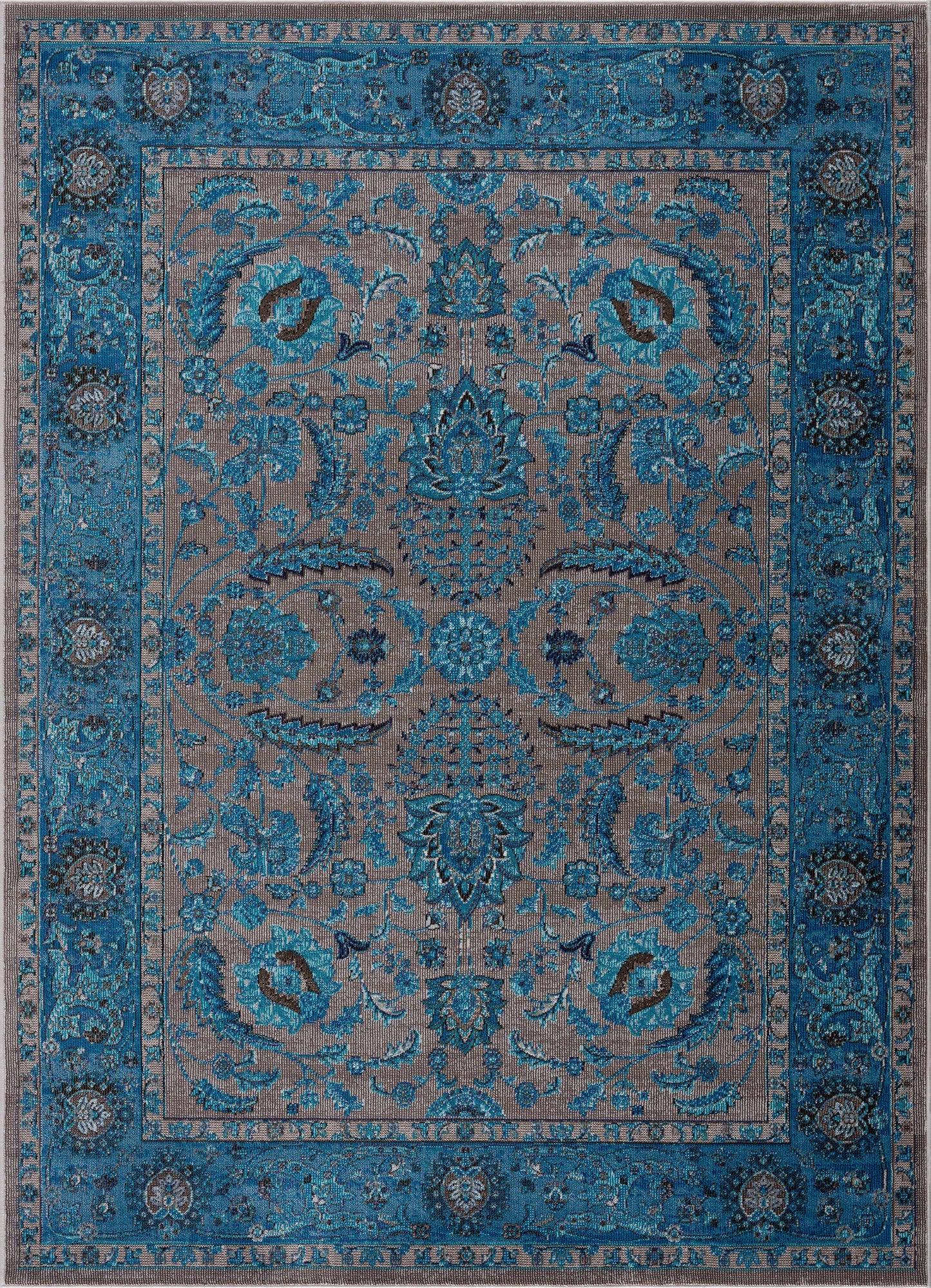 Mardina Turquoise Area Rug