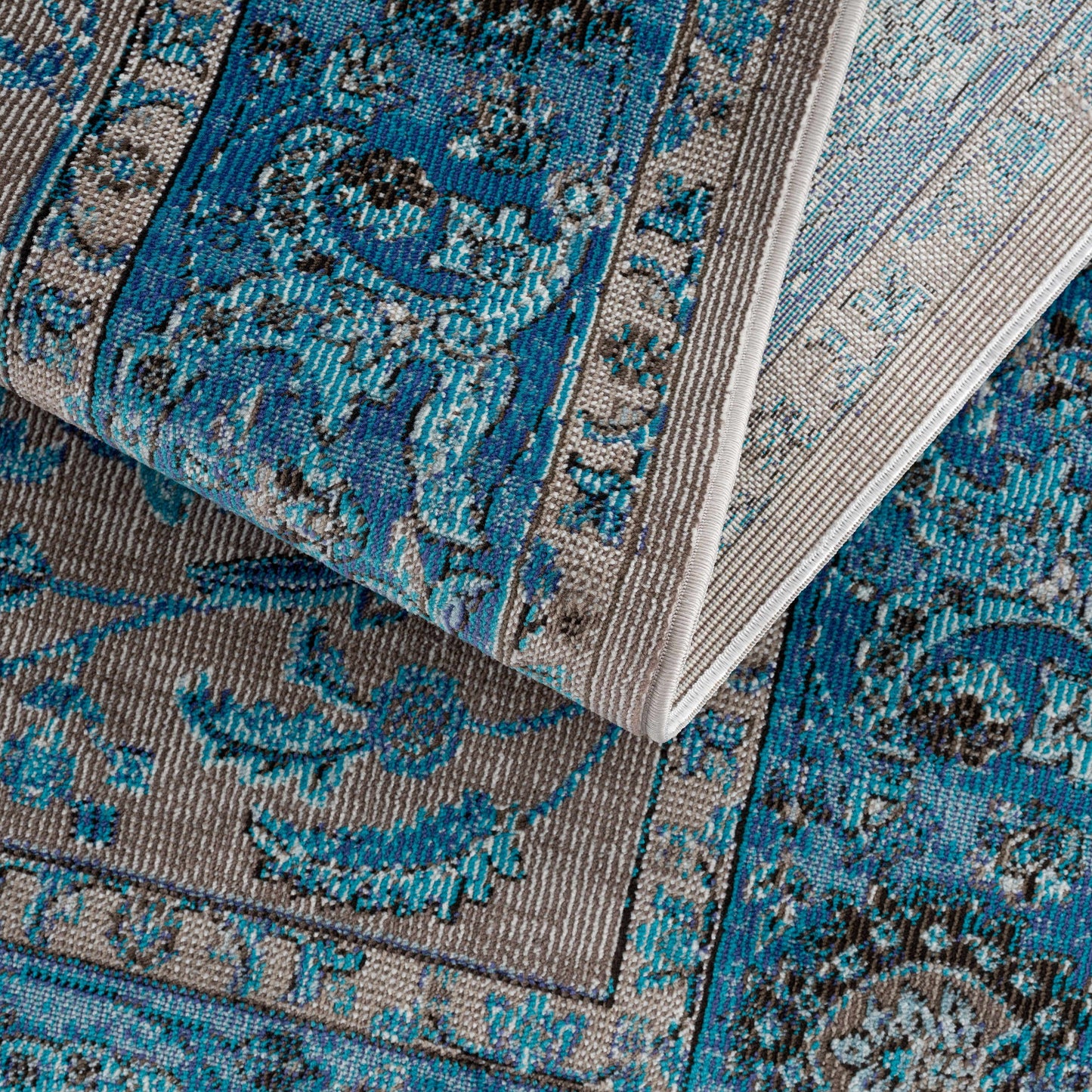 Mardina Turquoise Area Rug