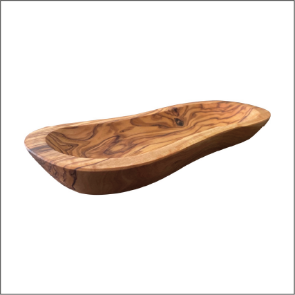 Mediterranean Olive Wood Bowl