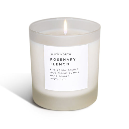Rosemary + Lemon Candle