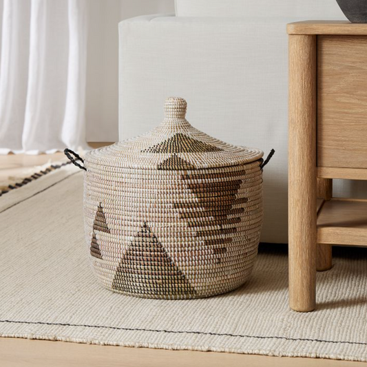 Senegal Weave Storage Basket (Small)