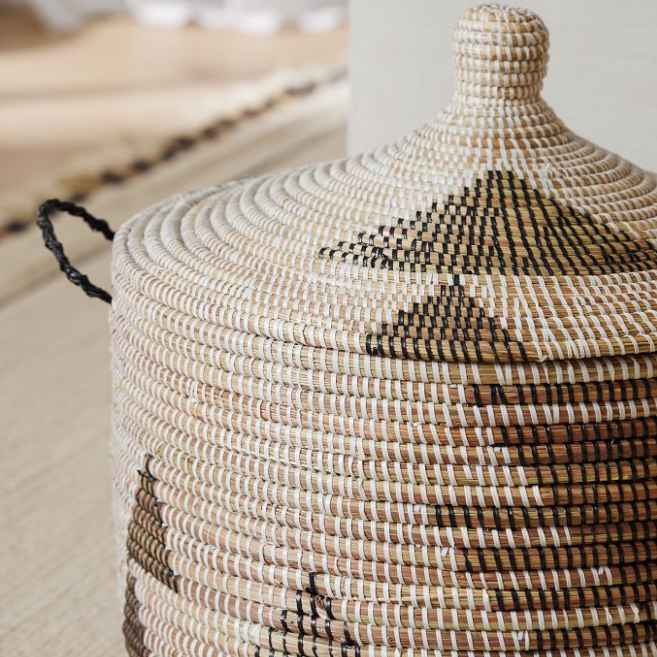 Senegal Weave Storage Basket (Small)