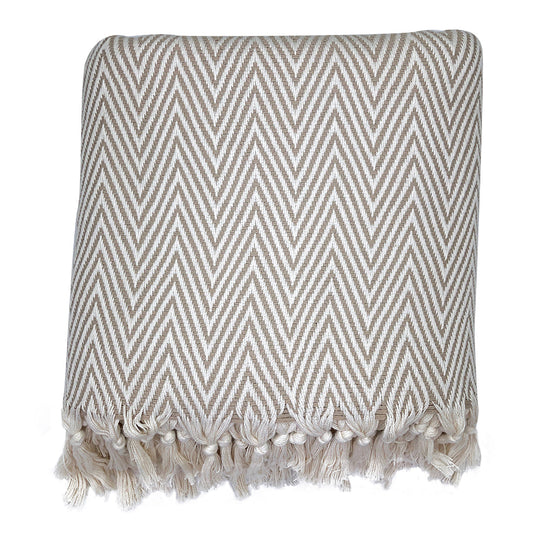 Chunky Chevron Throw