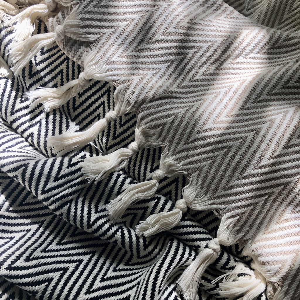 Chunky Chevron Throw