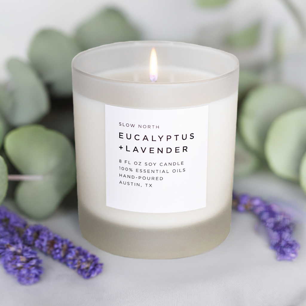 Eucalyptus + Lavender Candle