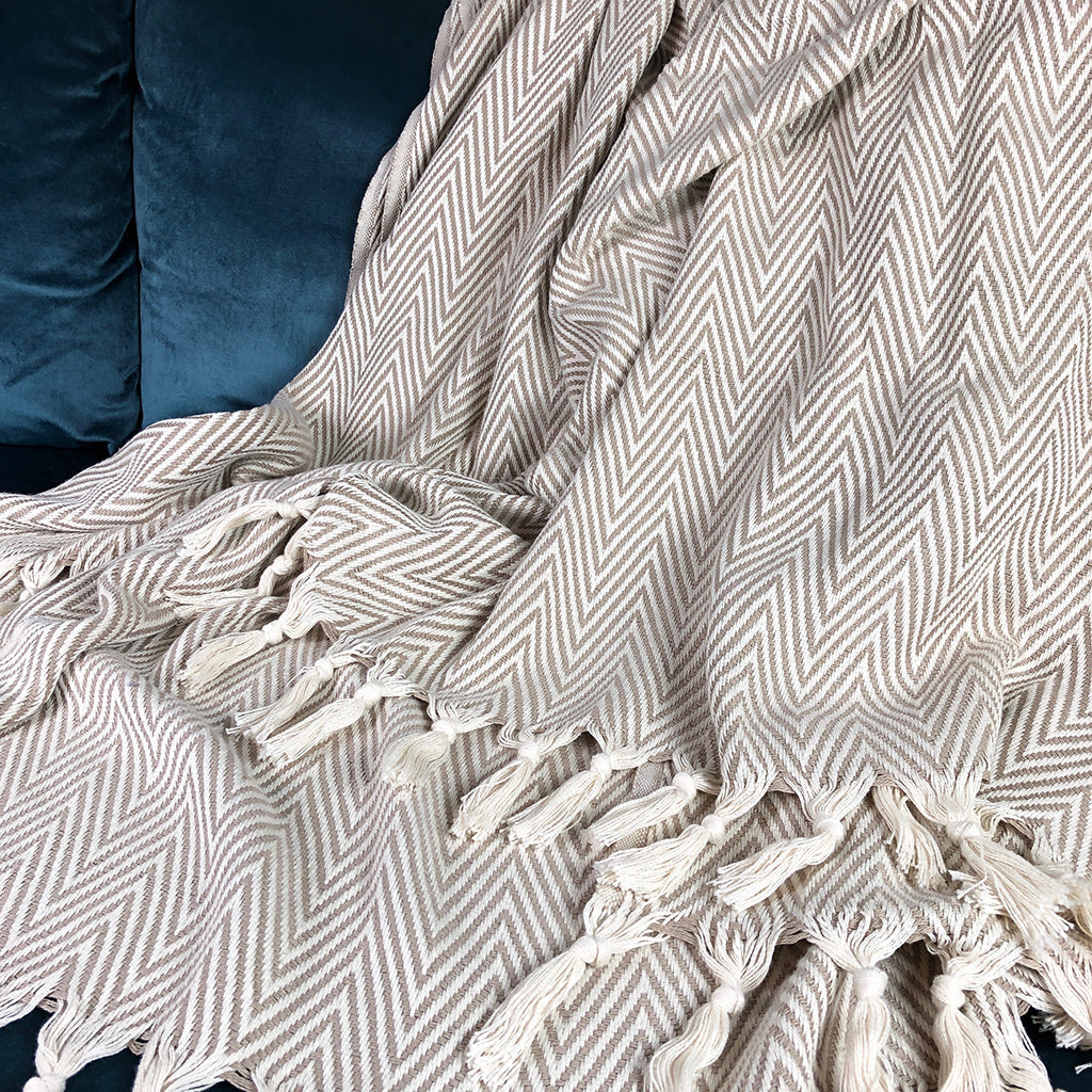 Chunky Chevron Throw
