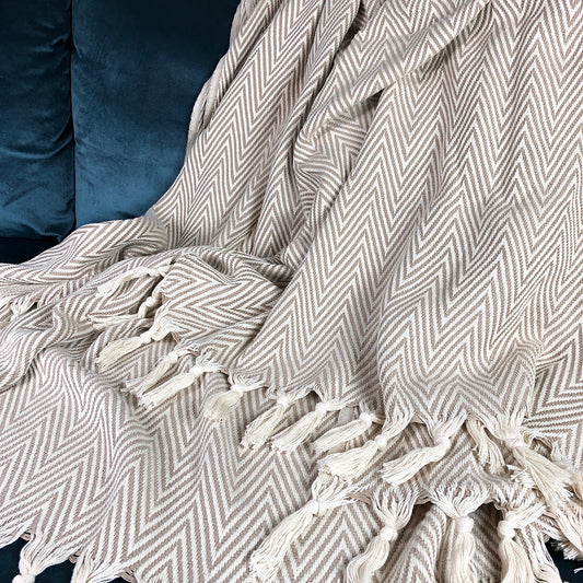 Chunky Chevron Throw