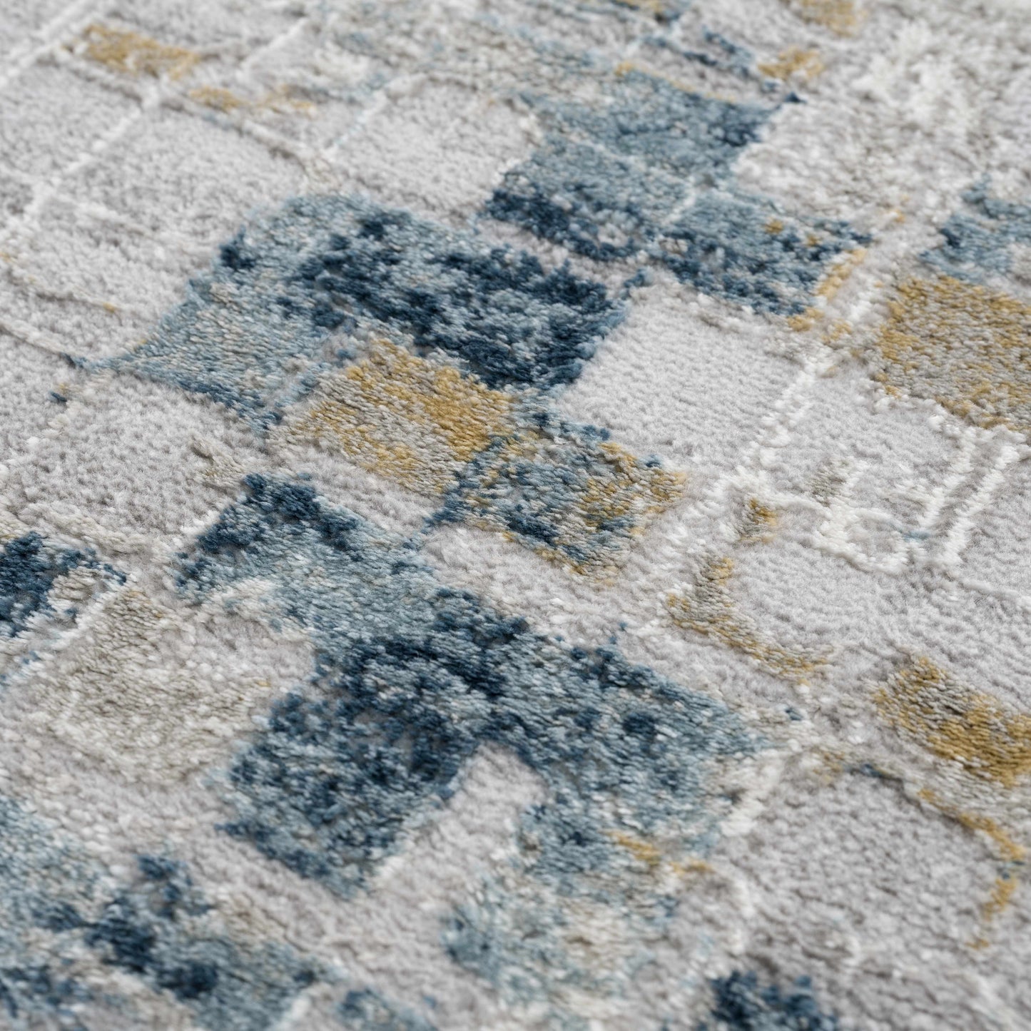 Liveri Abstract Blue Area Rug