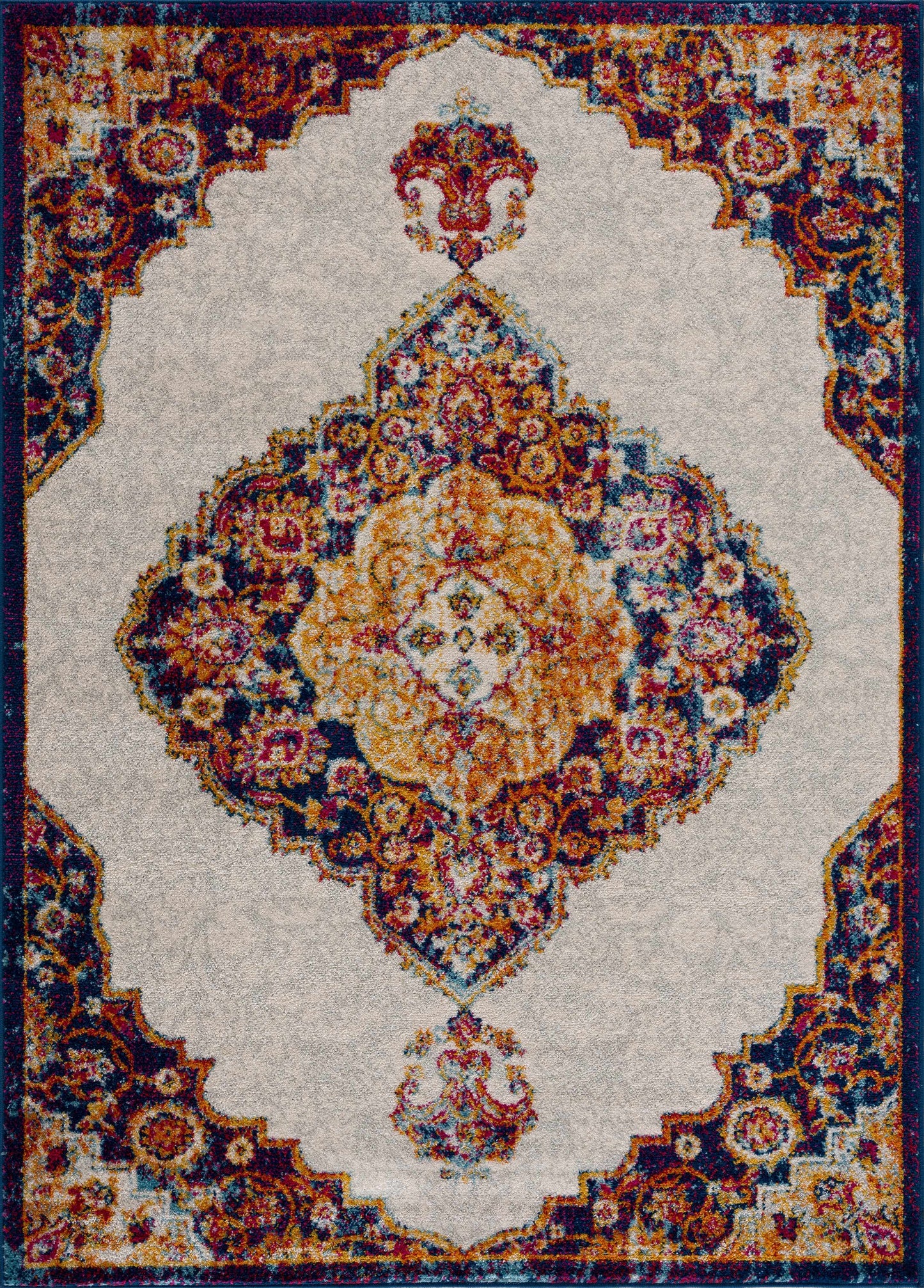 Istanbul Orange Area Carpet