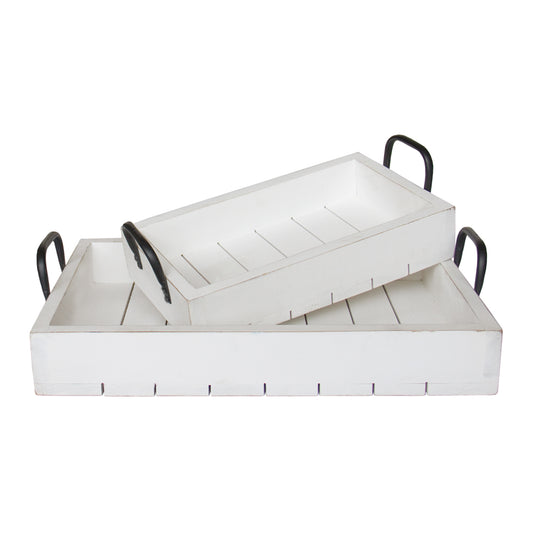 Rustic Tray Set