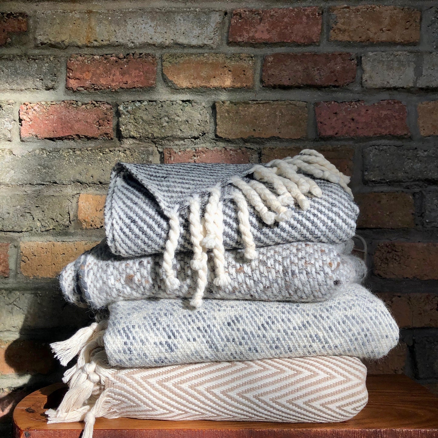 Chunky Chevron Throw