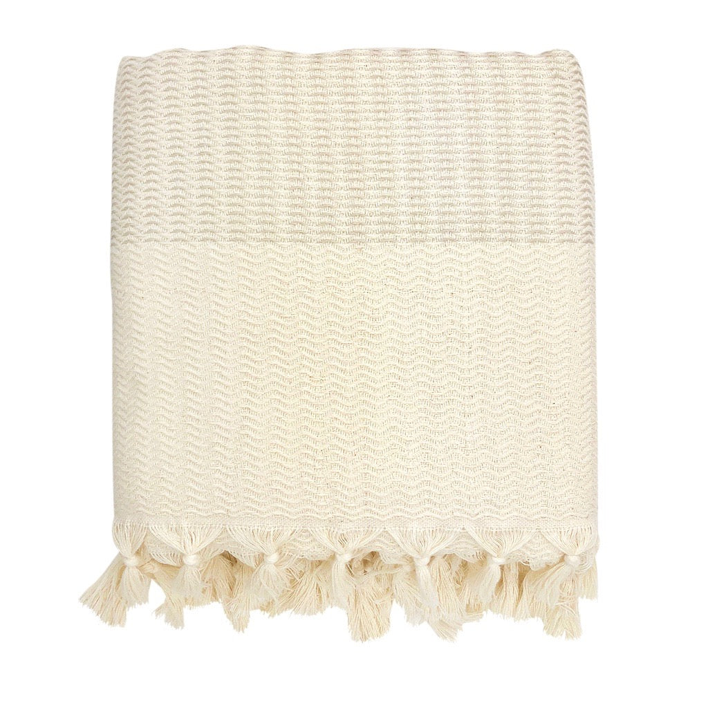 Plush Wavy Throw