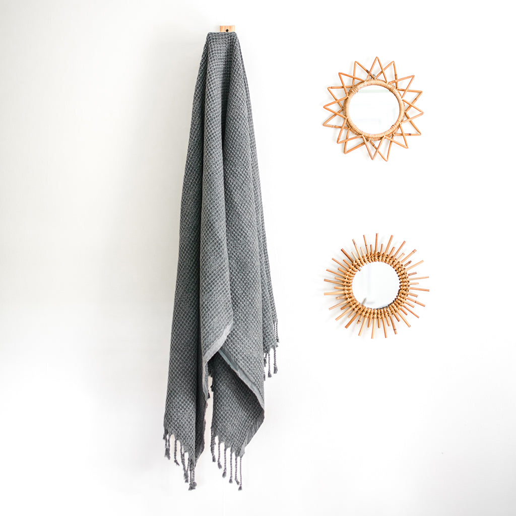 Waffle Weave Turkish Bath Towel