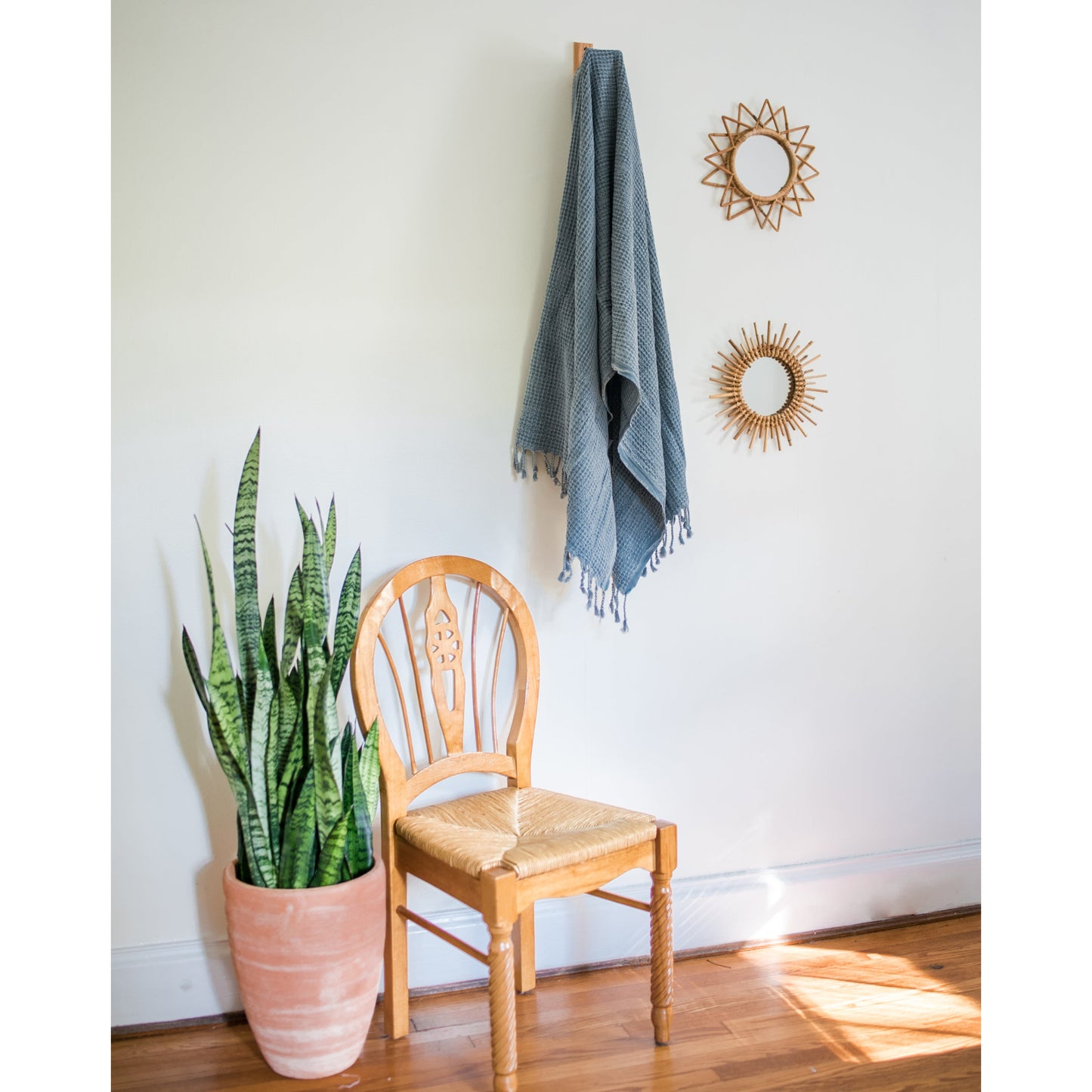 Waffle Weave Turkish Bath Towel